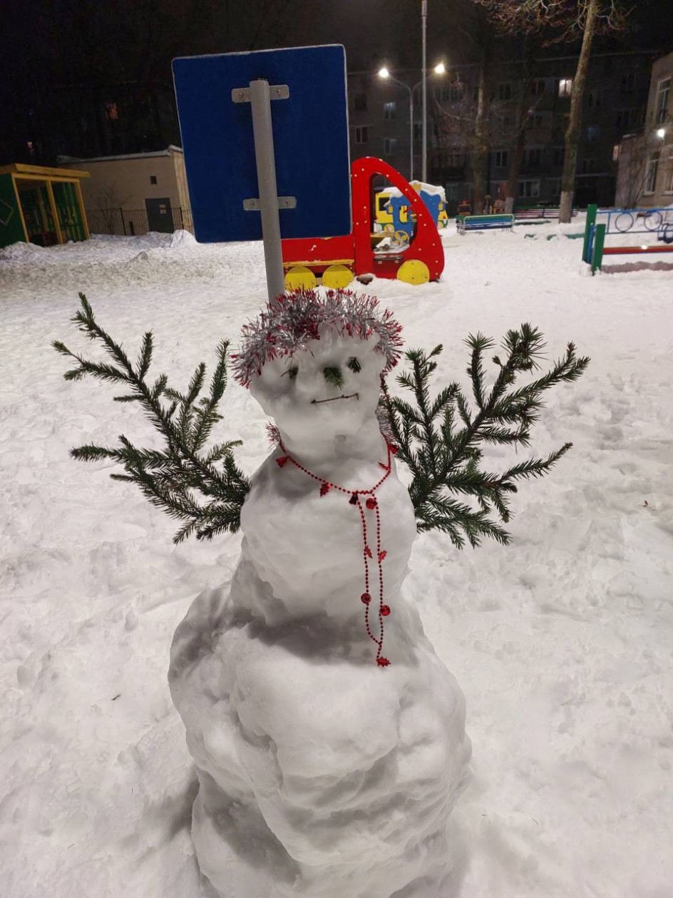 "МОЙ СНЕГОВИК"