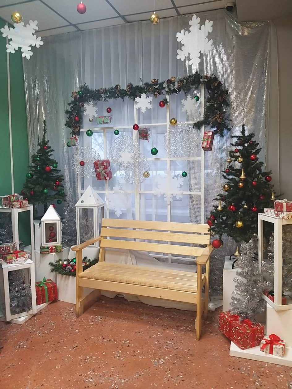 Новогодяя фотозона