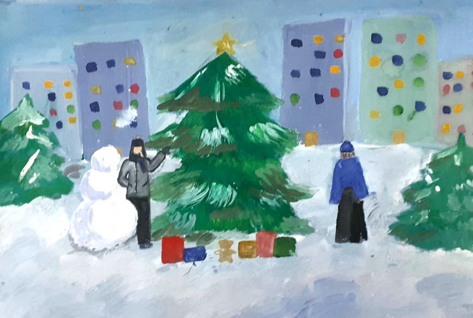 "Зимняя прогулка"