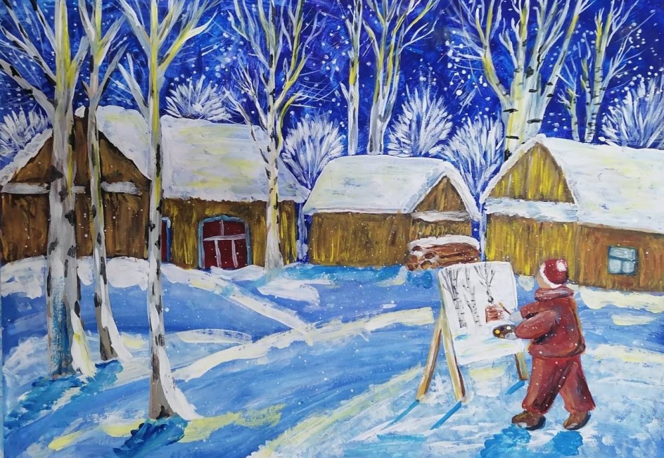Зимний пленэр