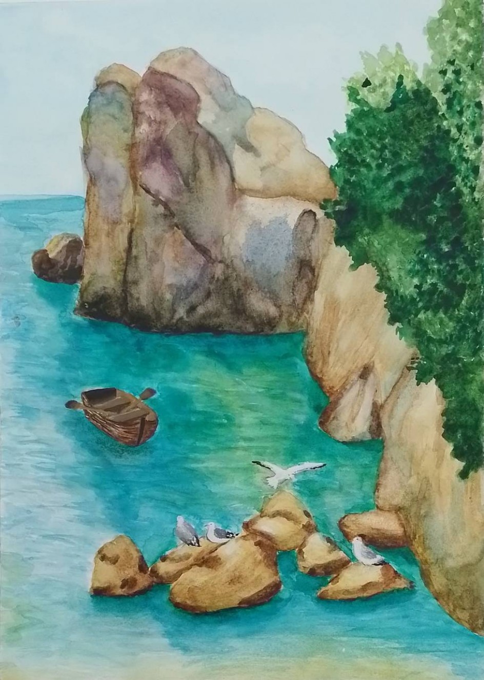 "Прибрежные скалы"