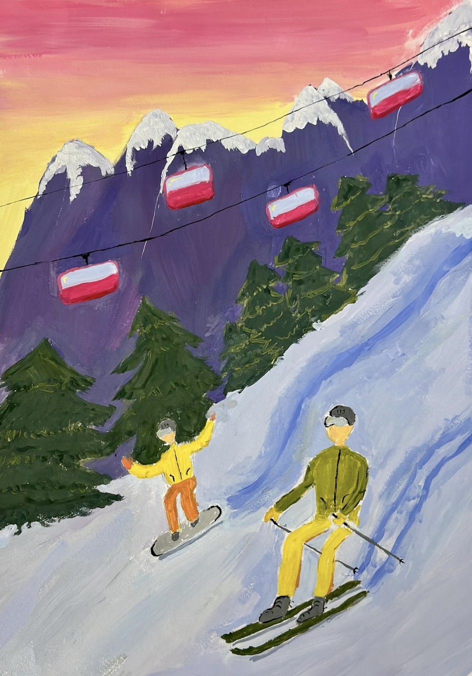 Горнолыжная трасса