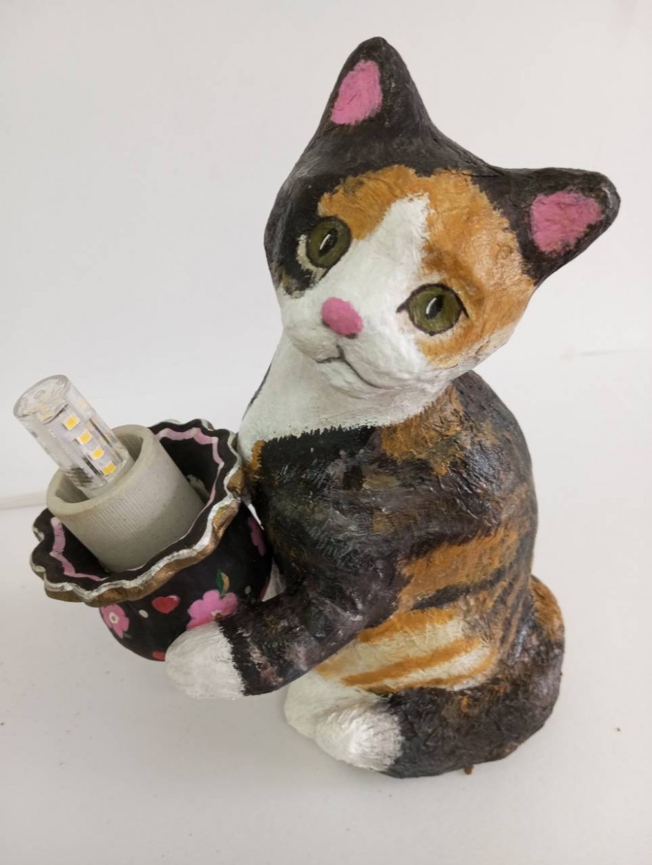 светильник "Моя кошка"