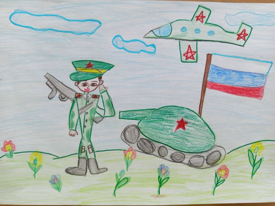 Наша армия сильна, охраняет мир она!