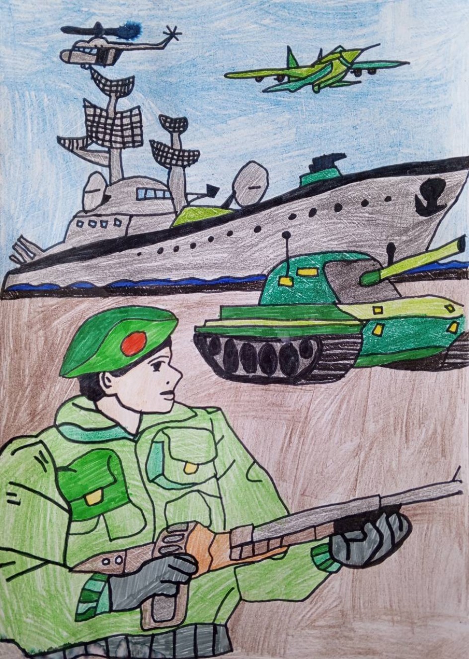 "Солдат - это звучит гордо"