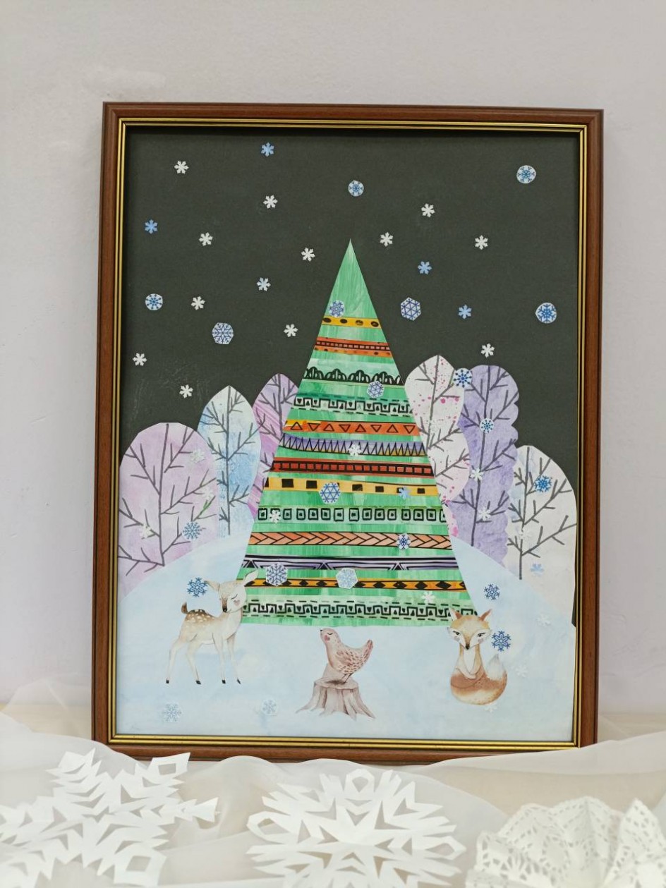 В лесу родилась елочка
