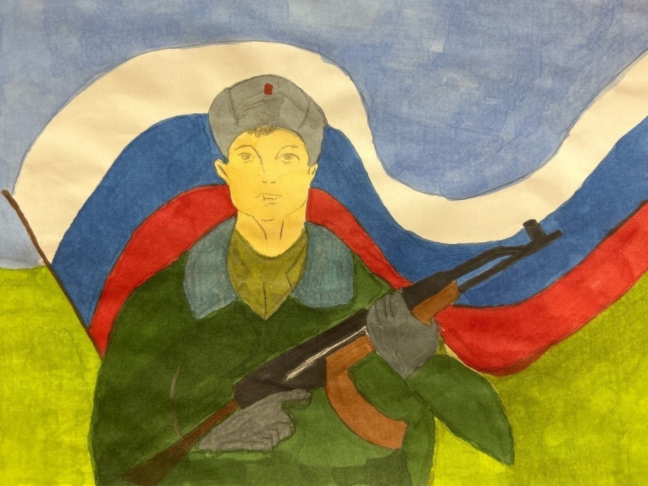 пограничник на границе