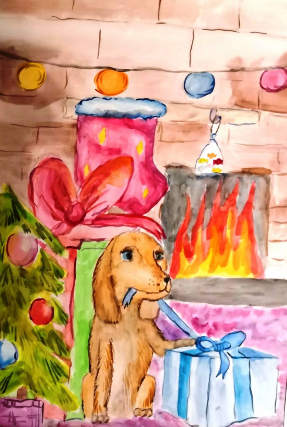У Новогодней ёлочки