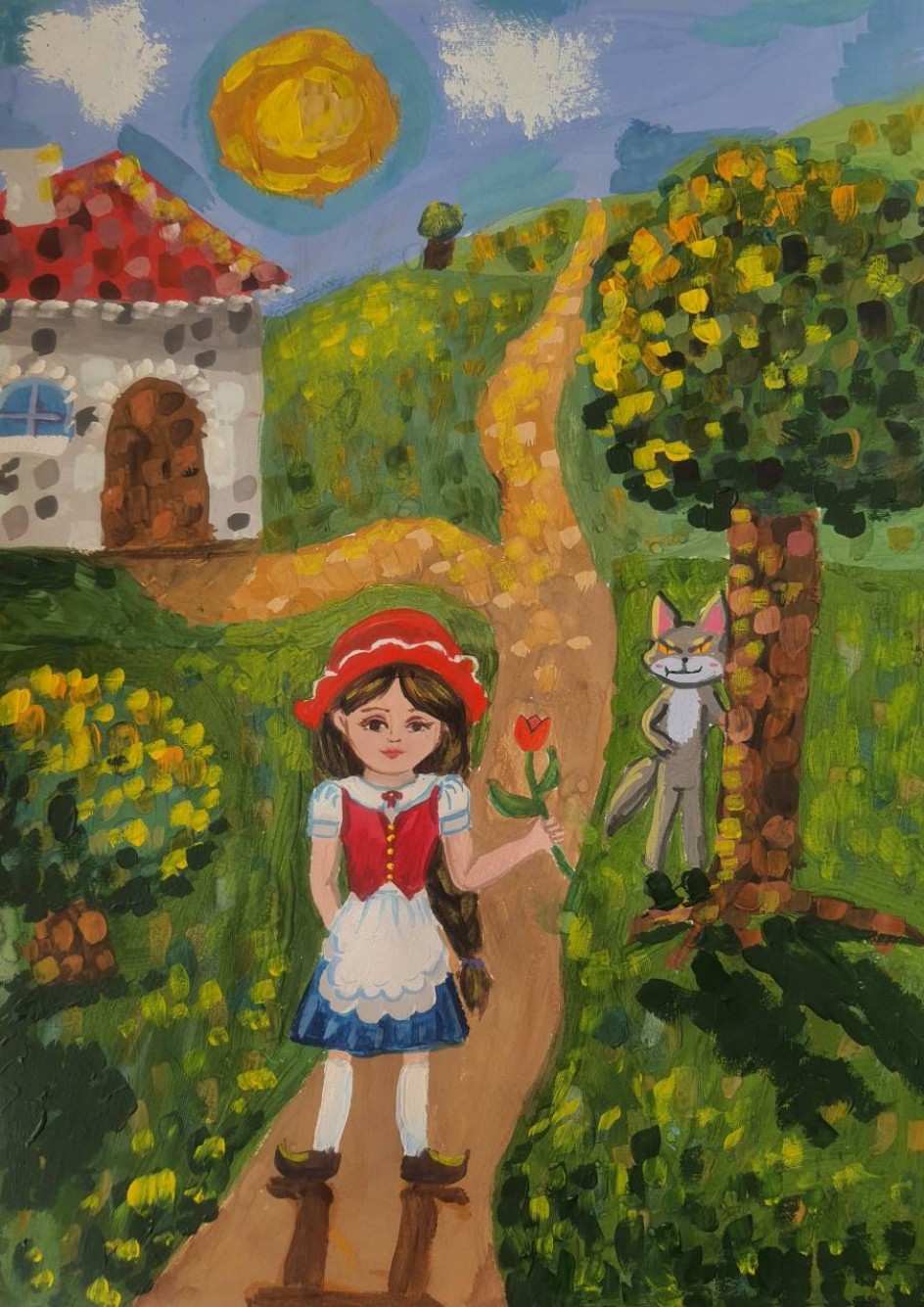 Красная шапочка и Серый волк