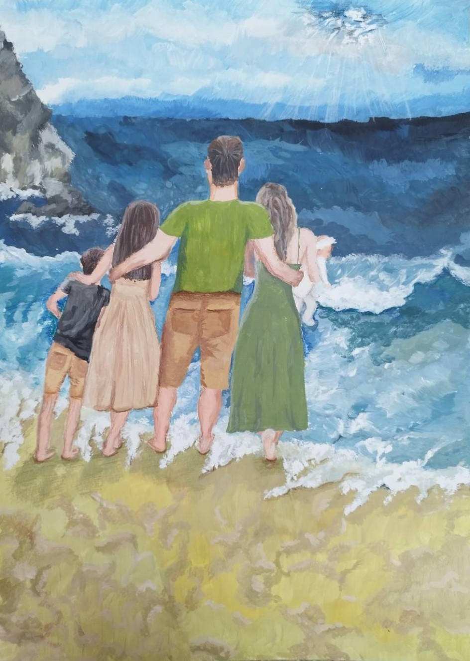 "На берегу моря"