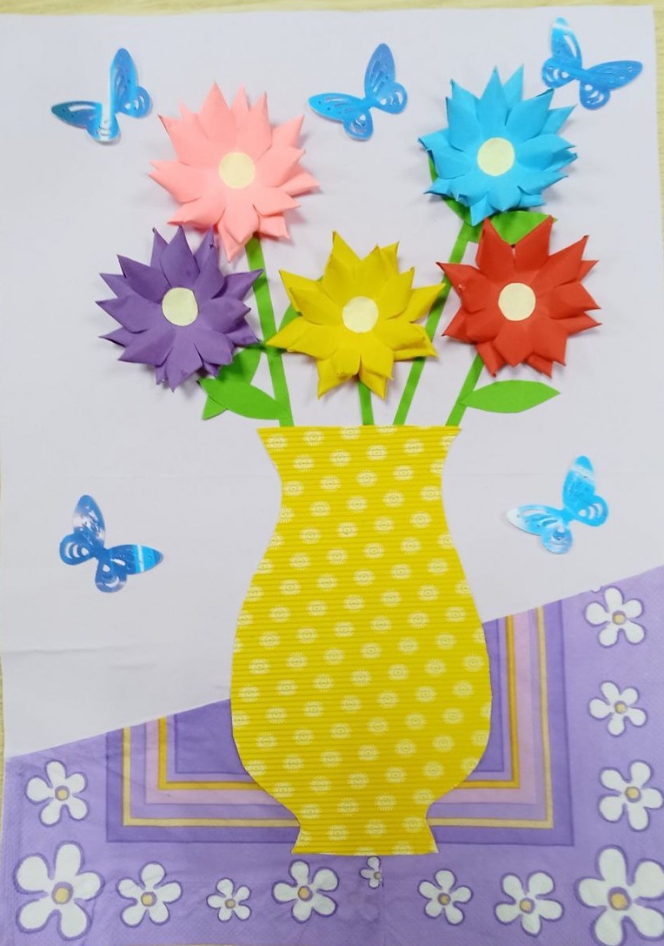 Цветы для мамы.