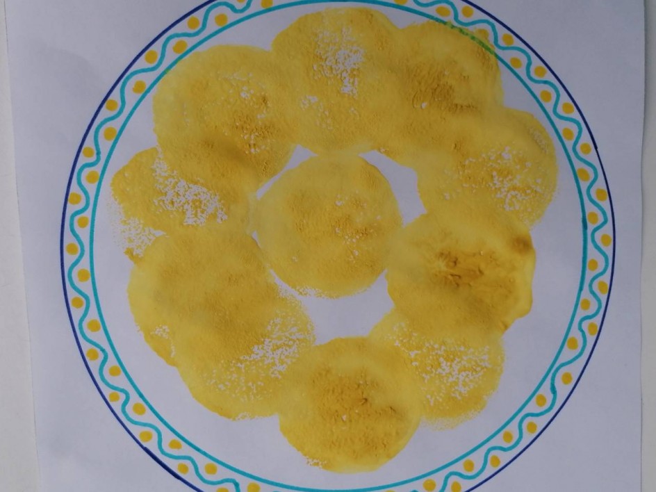 "У любимой бабушки Вкусные оладушки!"