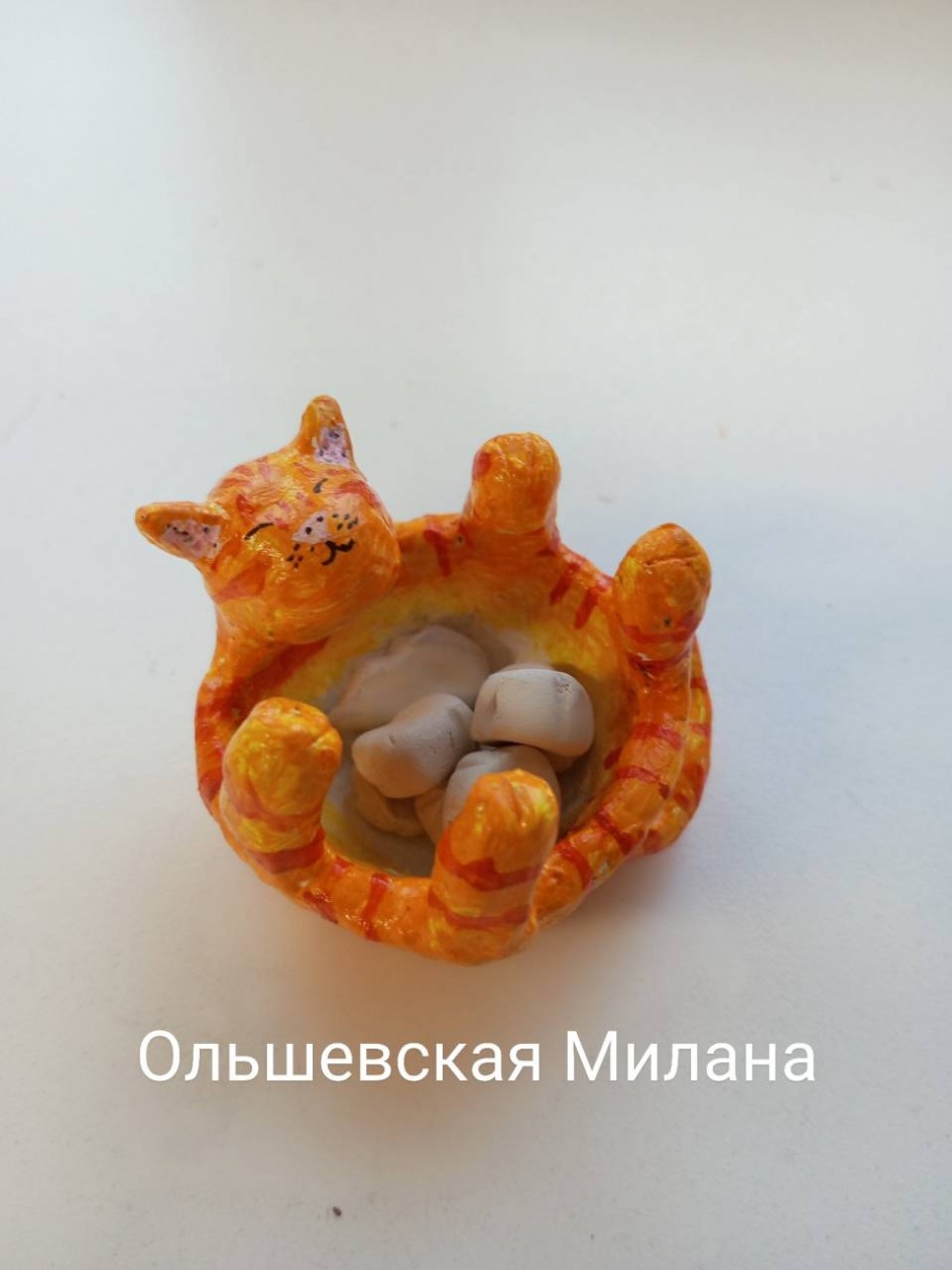 Кошечка.  Для маминых колечек