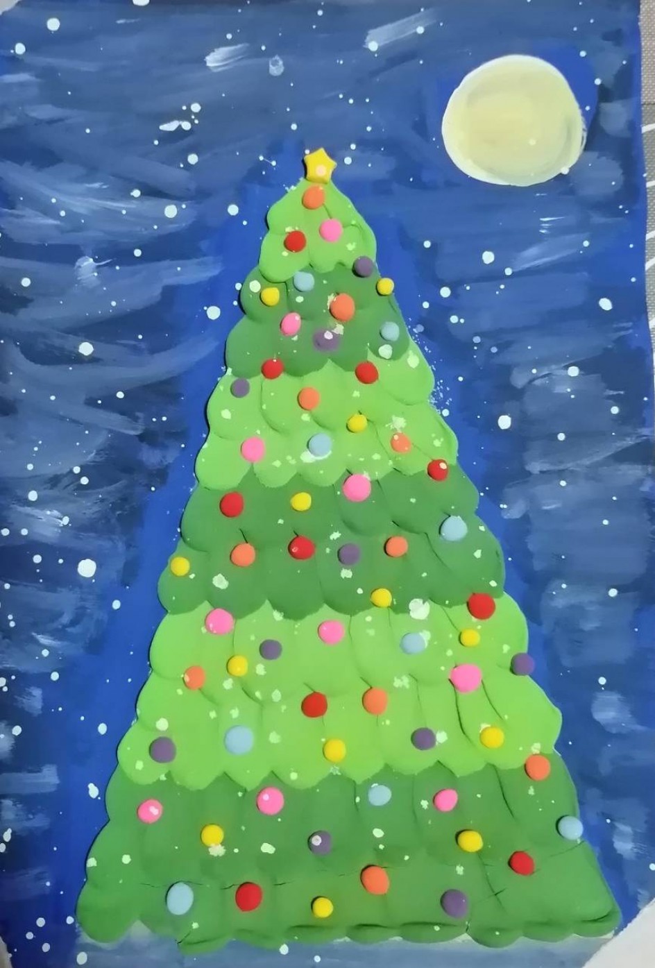 Новогодняя ель