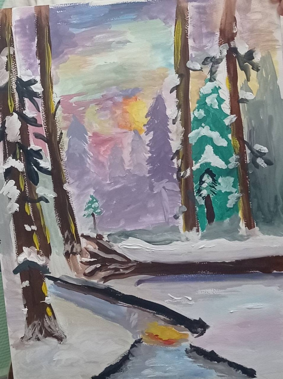 "Зимний лес"