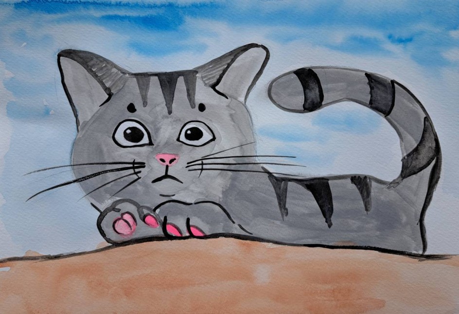 Милый мой кот.