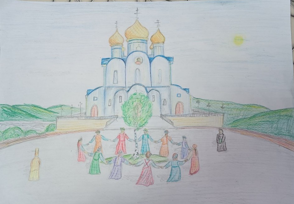"Хоровод у храма"