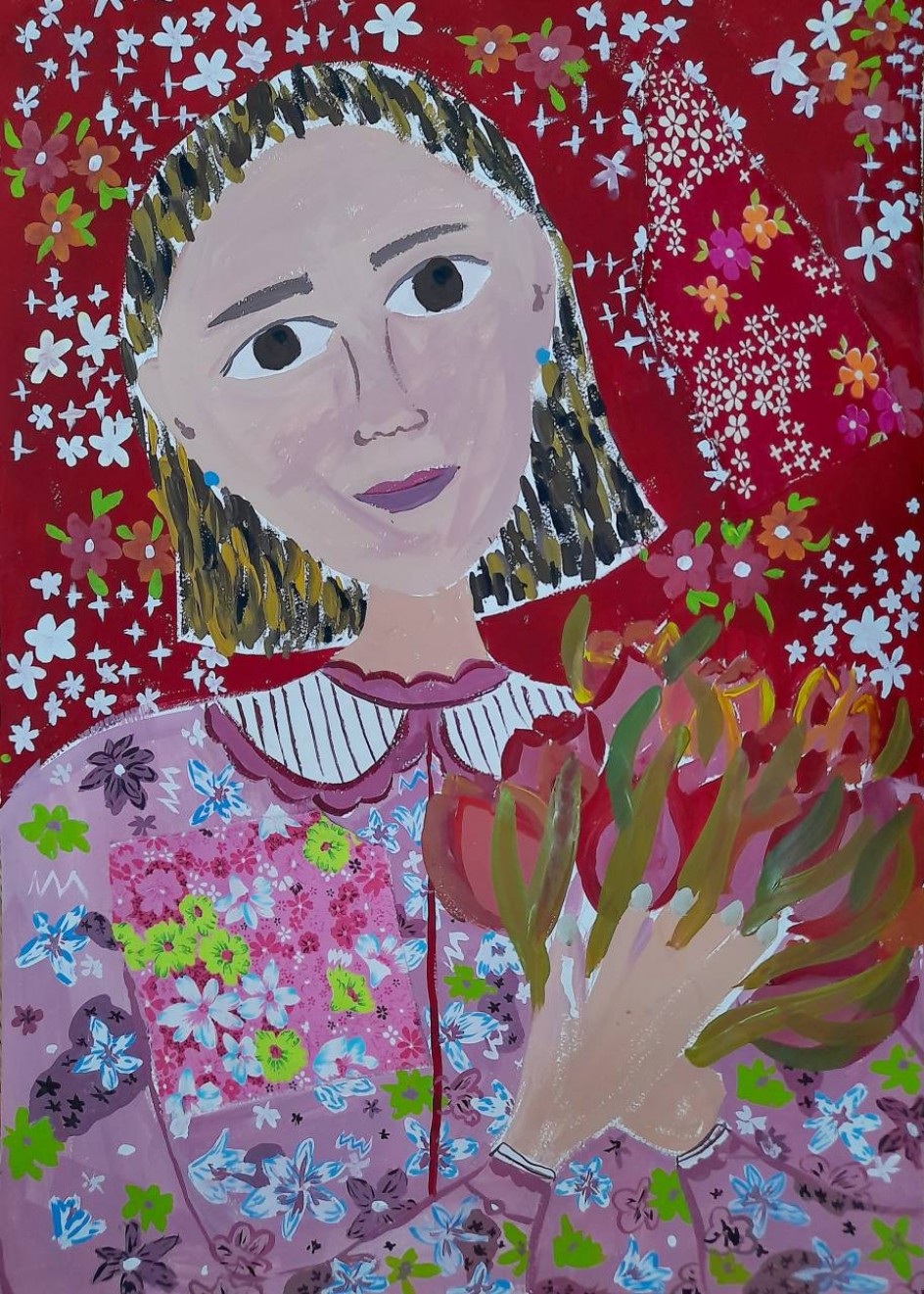 Букет для мамы