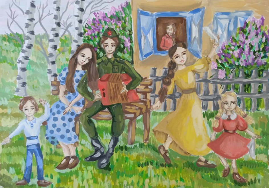 "Май 45 -го.Встреча героя"