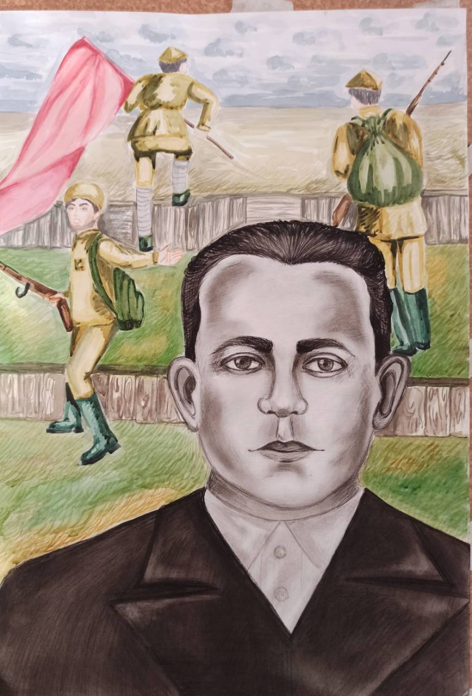Ветеран ВОВ мл. сержант Рудковской П. Ф.