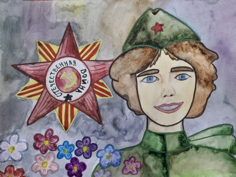 Девушки в Великую отечественную
