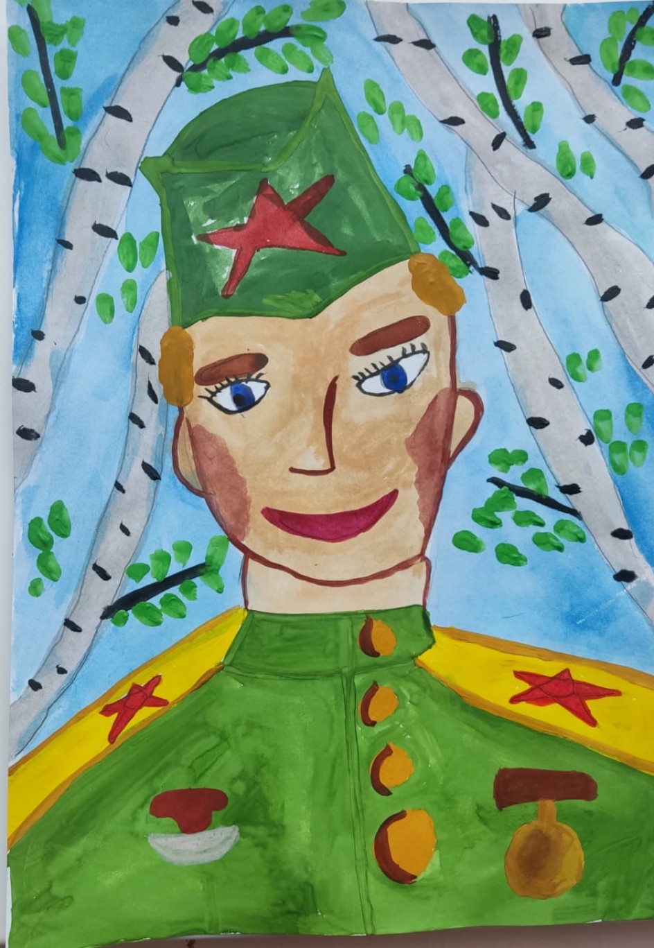 Воин-победитель!