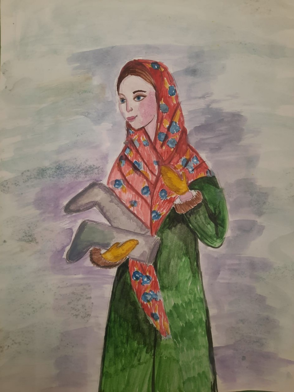 Гуляния на Масленицу.