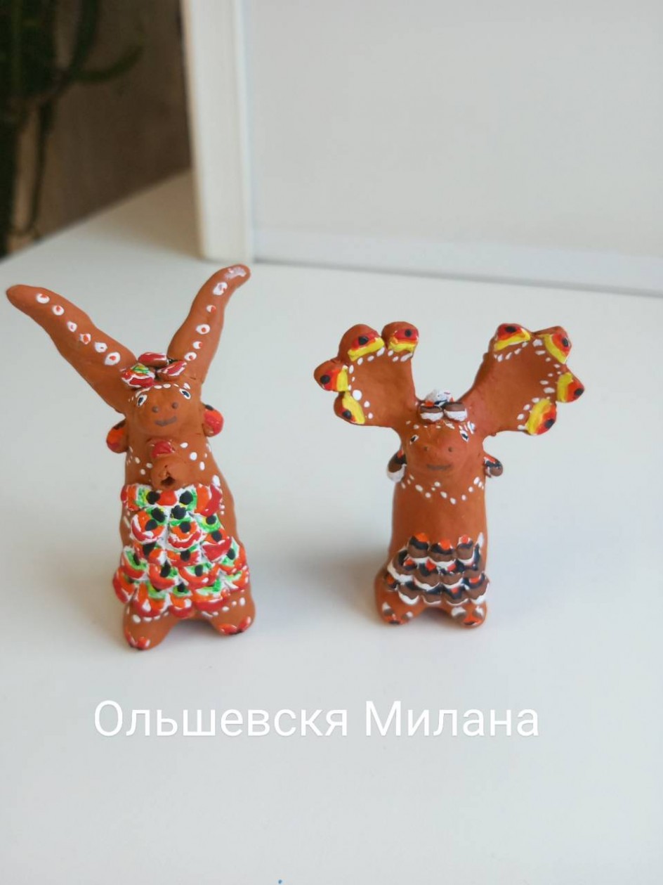 Калининские глиняные игрушки