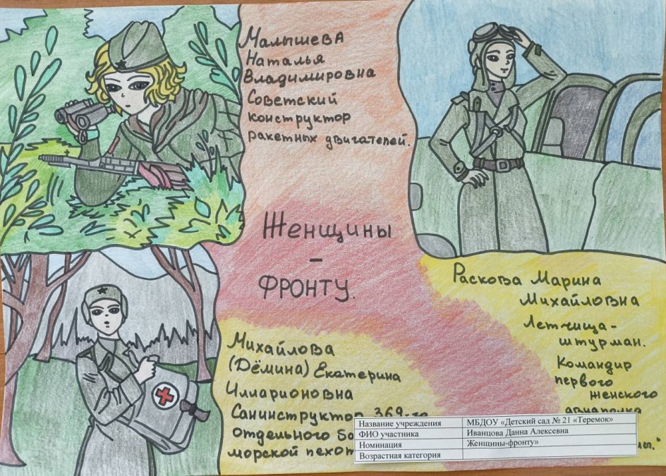 Женщины-фронту