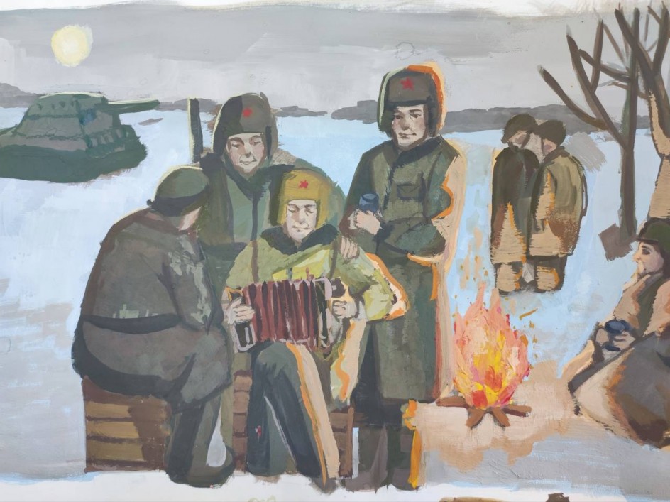 " Василий Теркин с друзьями "