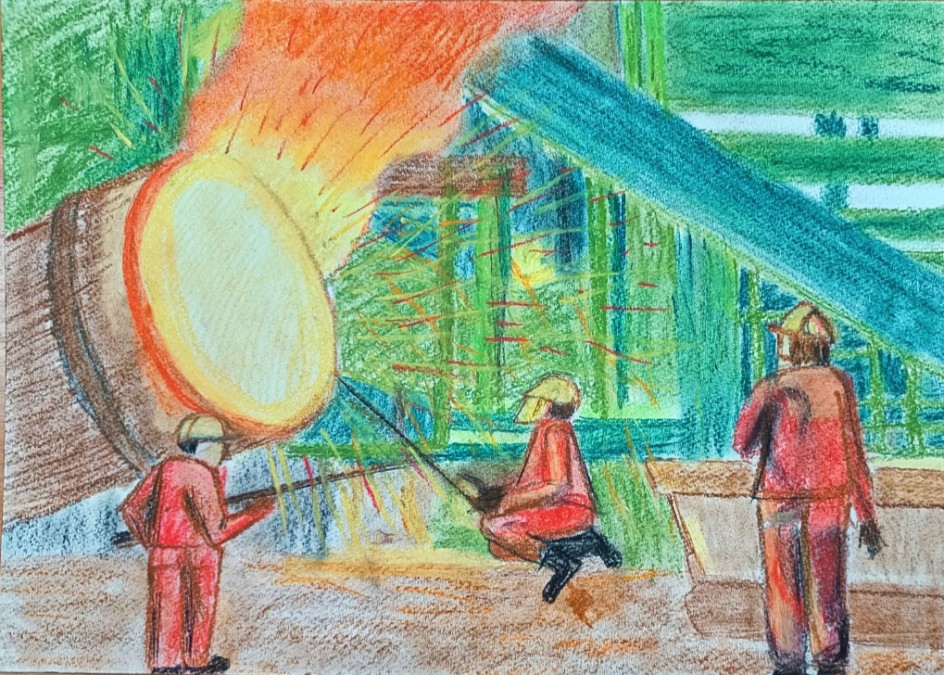 Красота кипящего металла