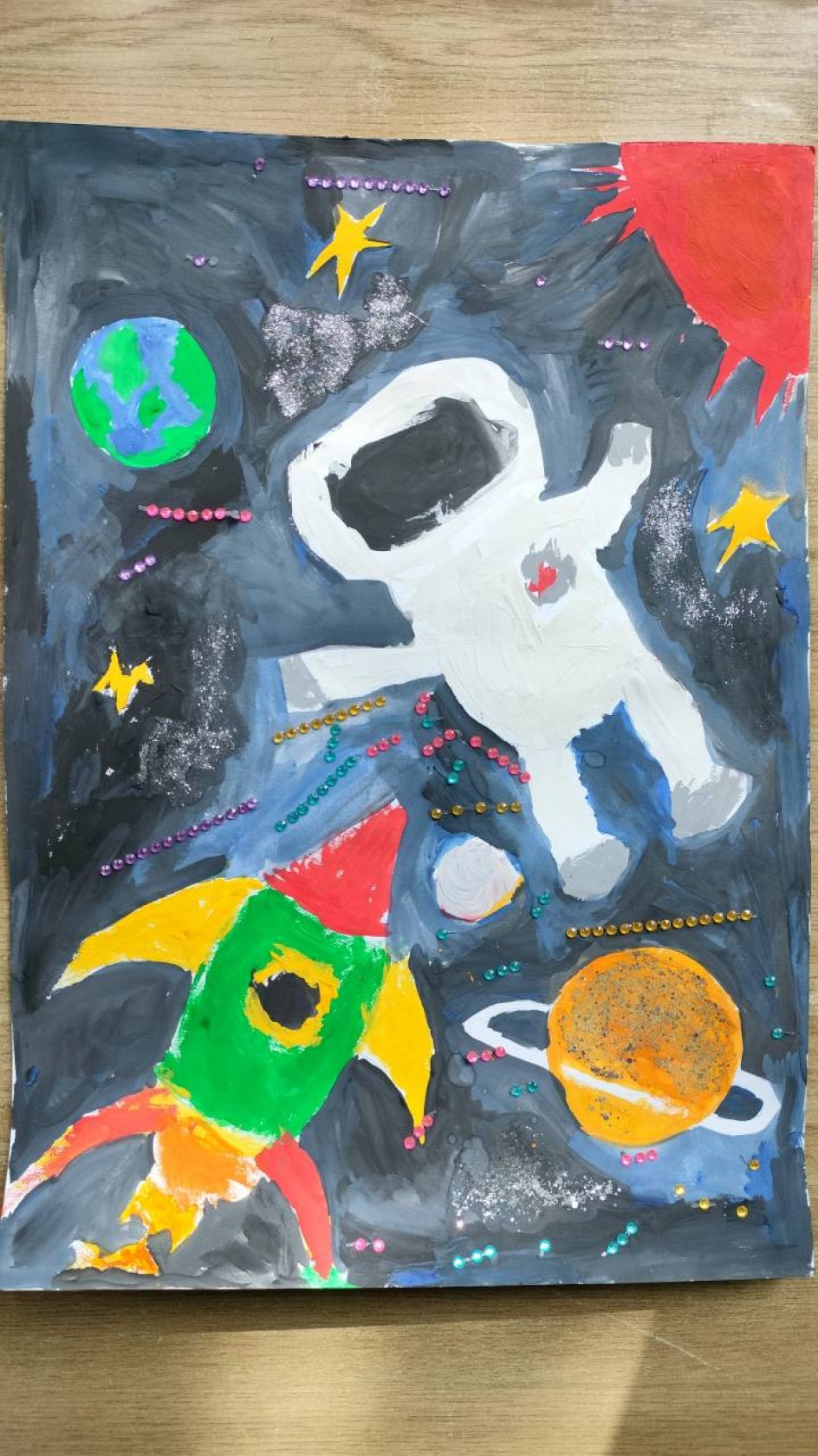 Космический полет.
