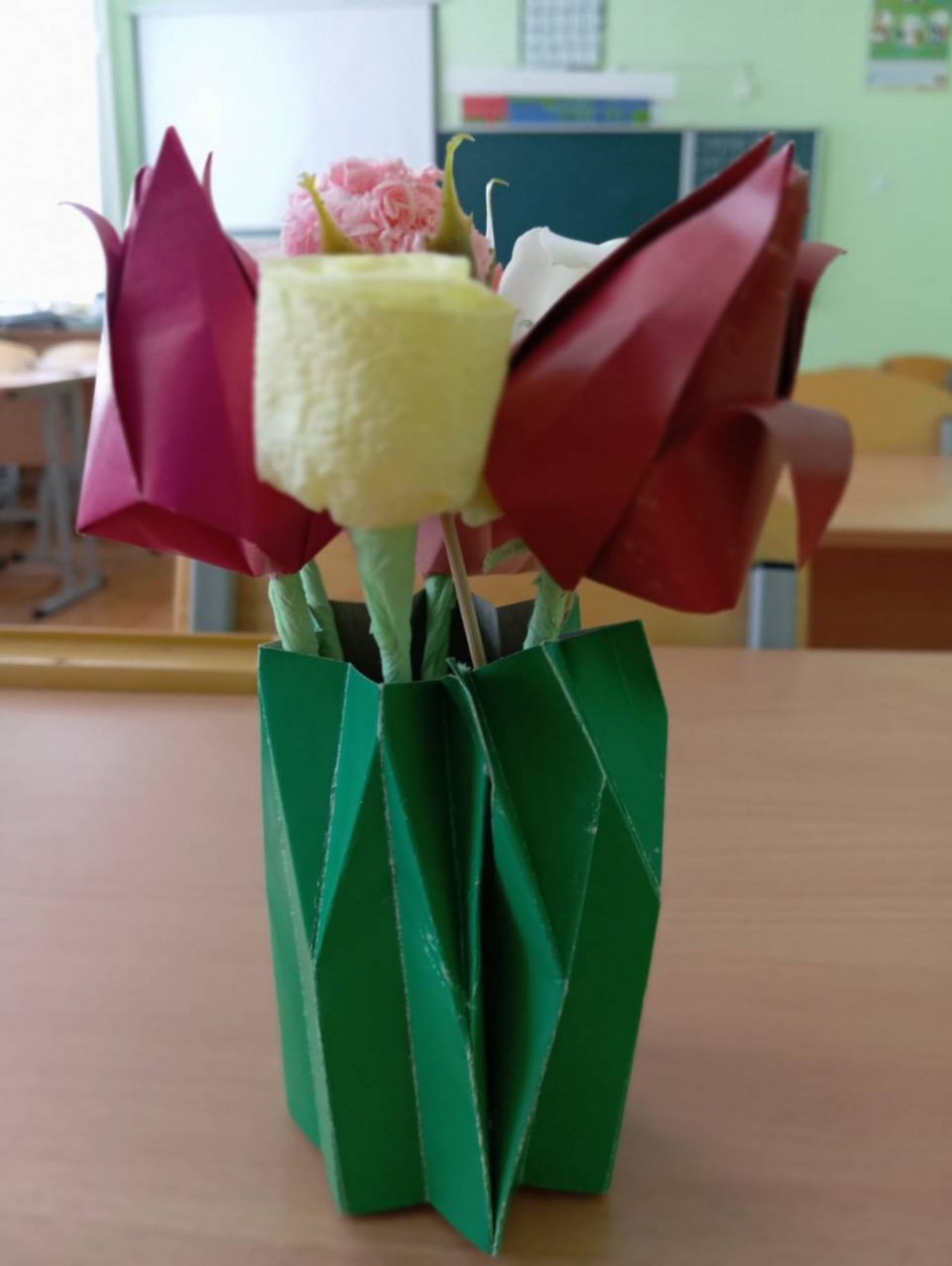 Ваза с цветами.