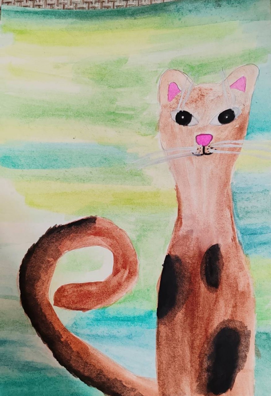 Хитрая кошка