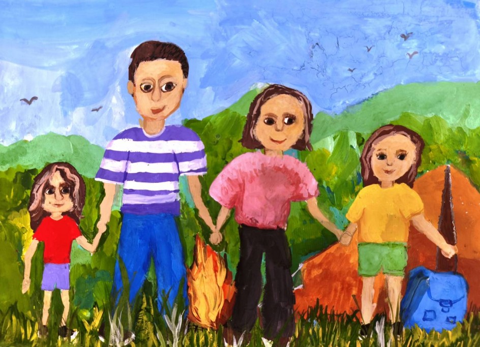 Моя дружная семья