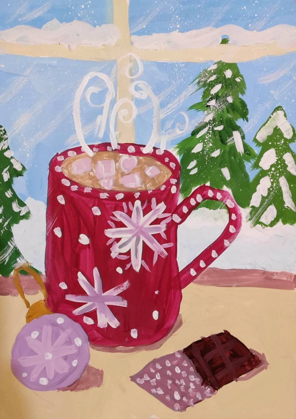 «Новогодняя чашка радости»