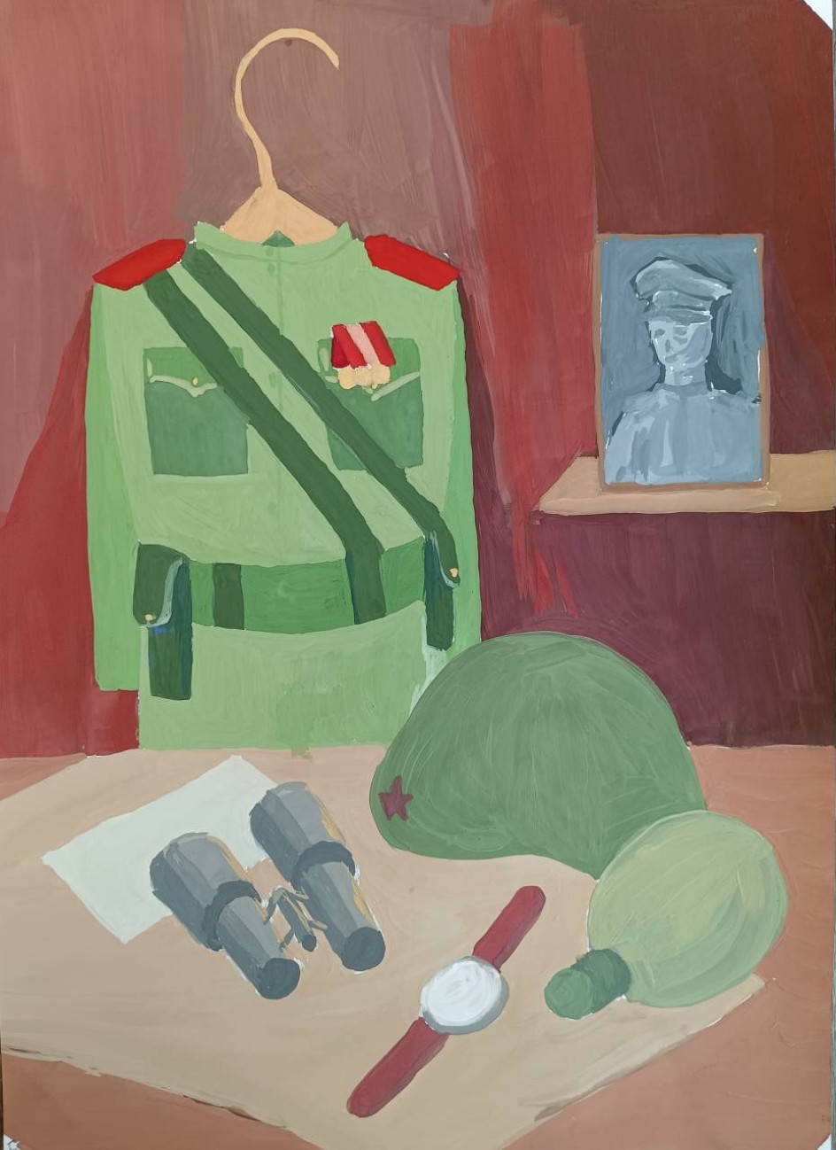 "Он вернулся с войны!"