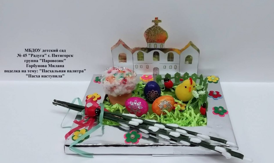 Пасха наступила