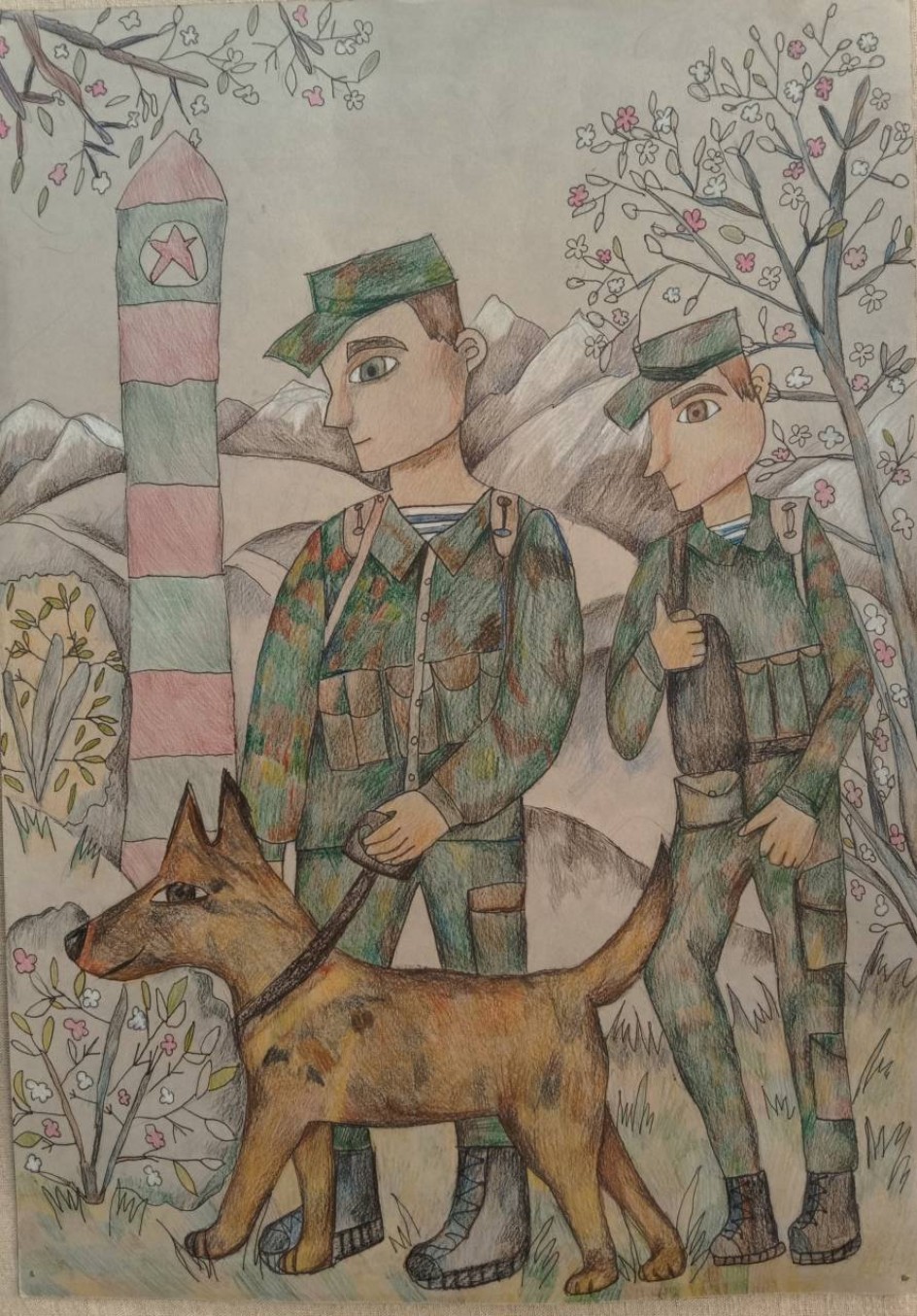 На границе