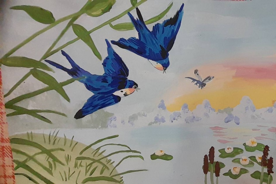 Ласточки прилетели