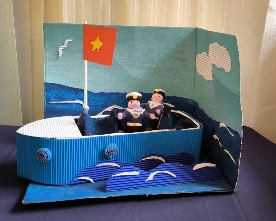 Бесстрашные моряки Балтийского флота