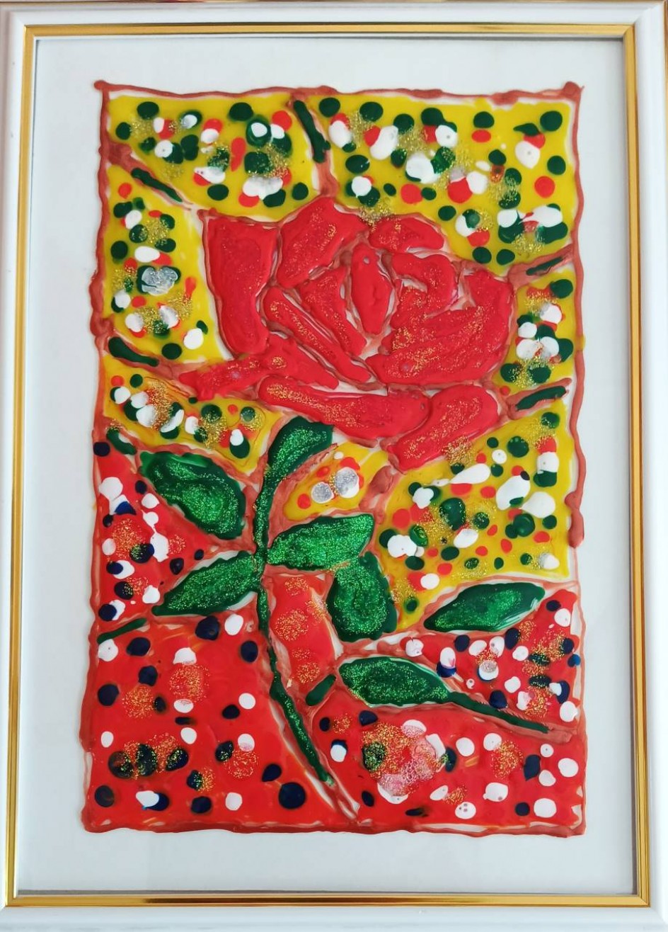 "Роза" (витраж)
