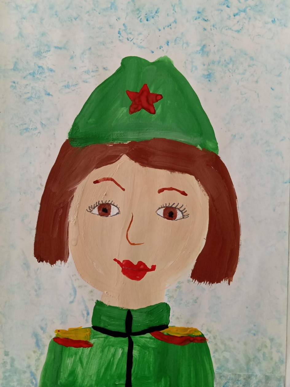 Женское лицо Победы