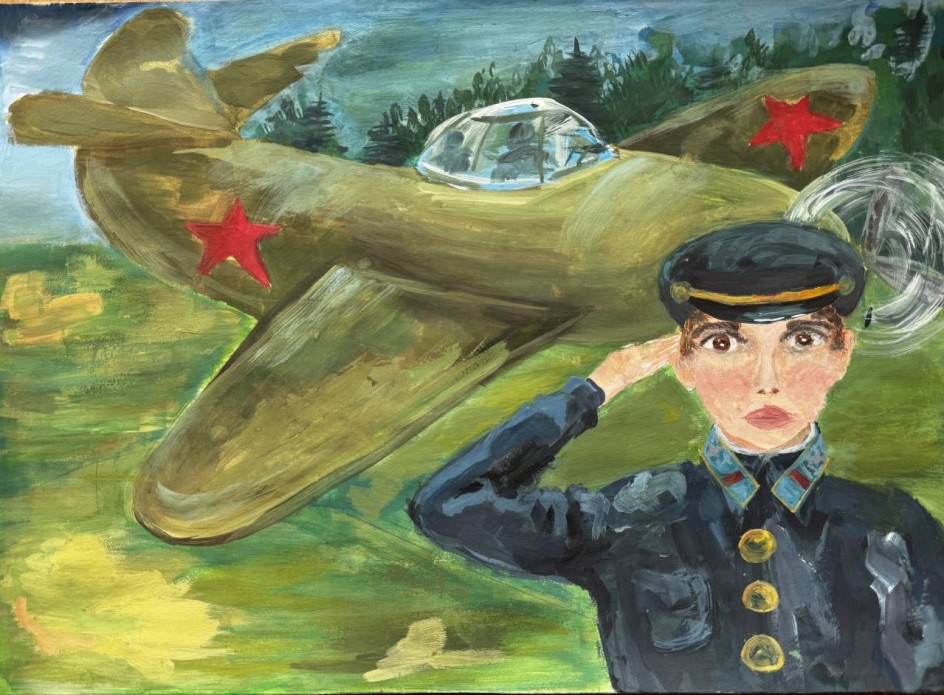 «Честь и слава советским летчикам»