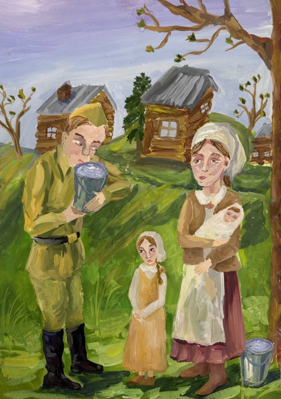 «Глоток родной водицы»