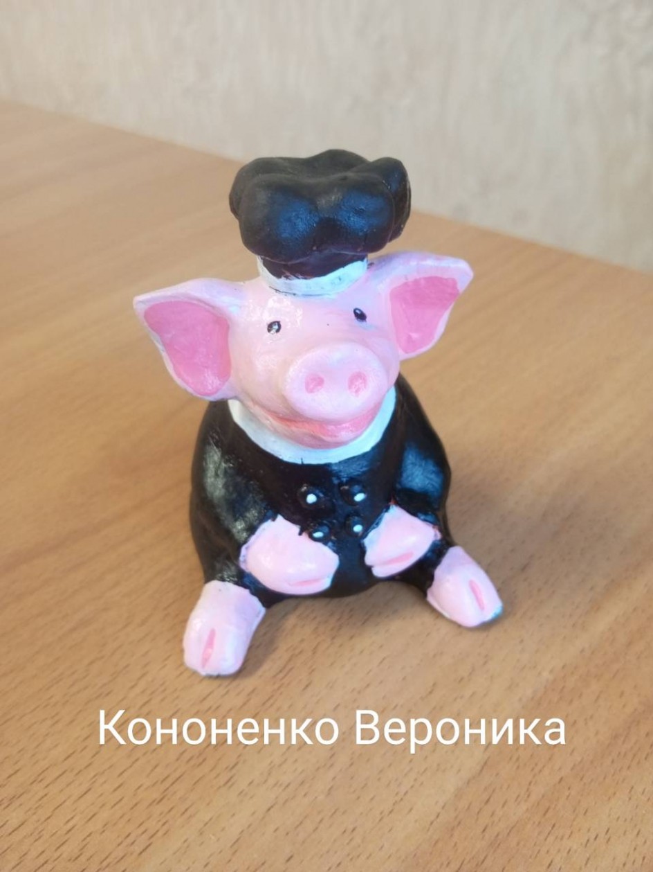 Свинка - повар