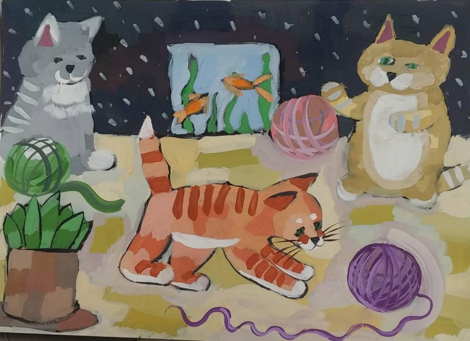 "Кошачья семейка"
