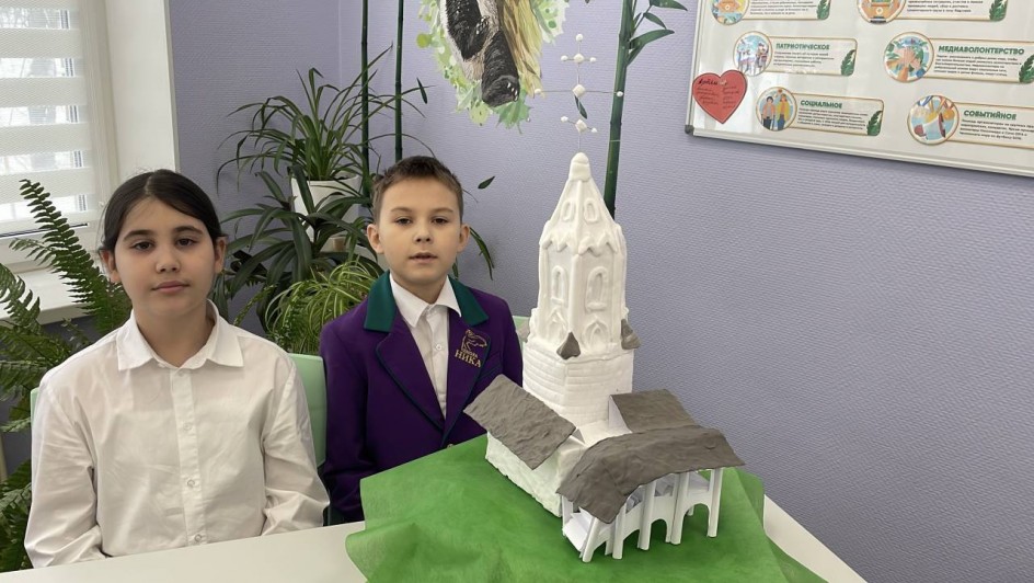 Макет церкви Вознесения Господня в Коломенском