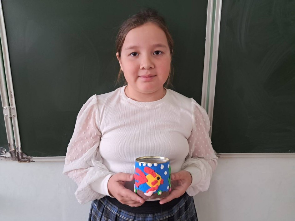 Карандашница "Золотая рыбка"