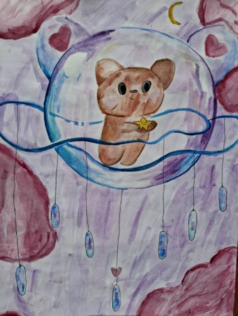 "Космический мишка-путешественник"